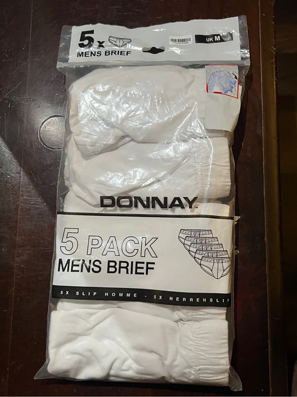 Donnay White Bikini Briefs